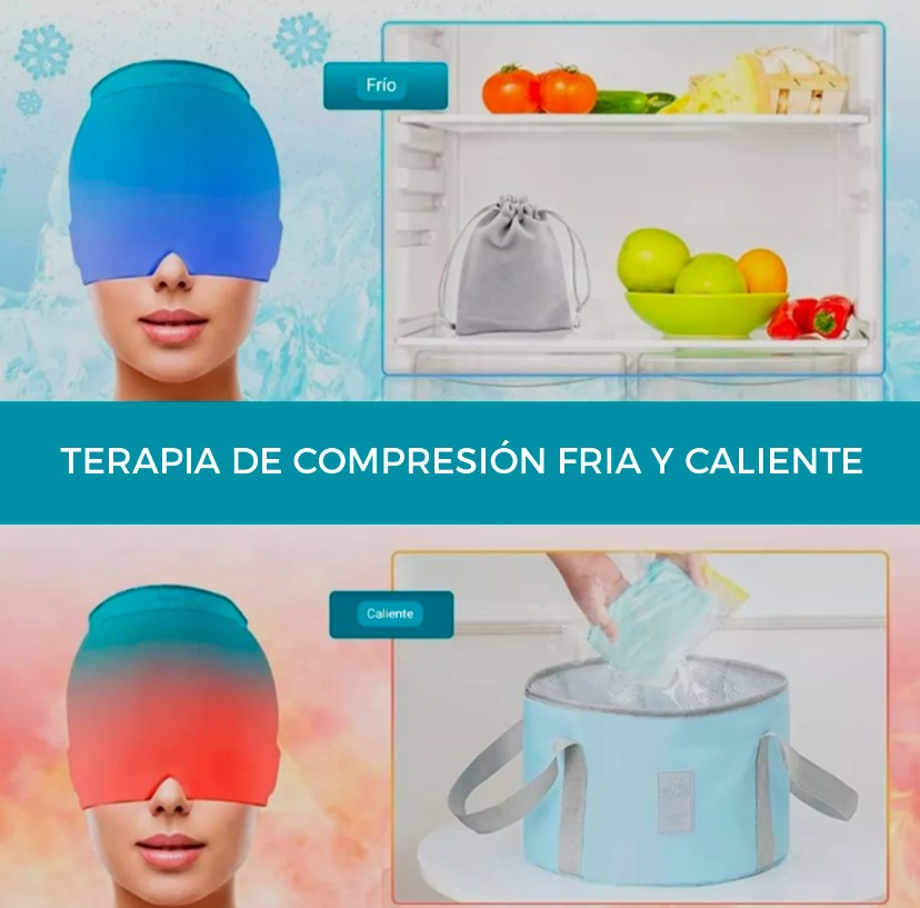 NUEVO GORRO DE GEL PARA DOLOR DE CABEZA