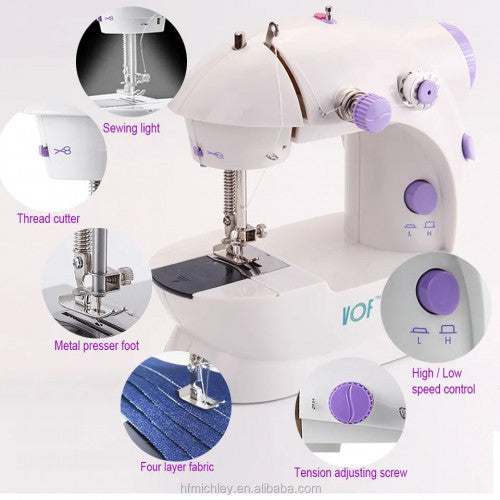 NUEVA MÁQUINA DE COSER PORTÁTIL MINI SEWING