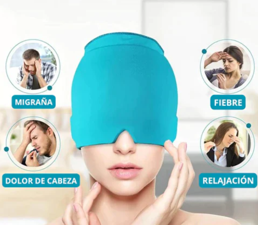 NUEVO GORRO DE GEL PARA DOLOR DE CABEZA